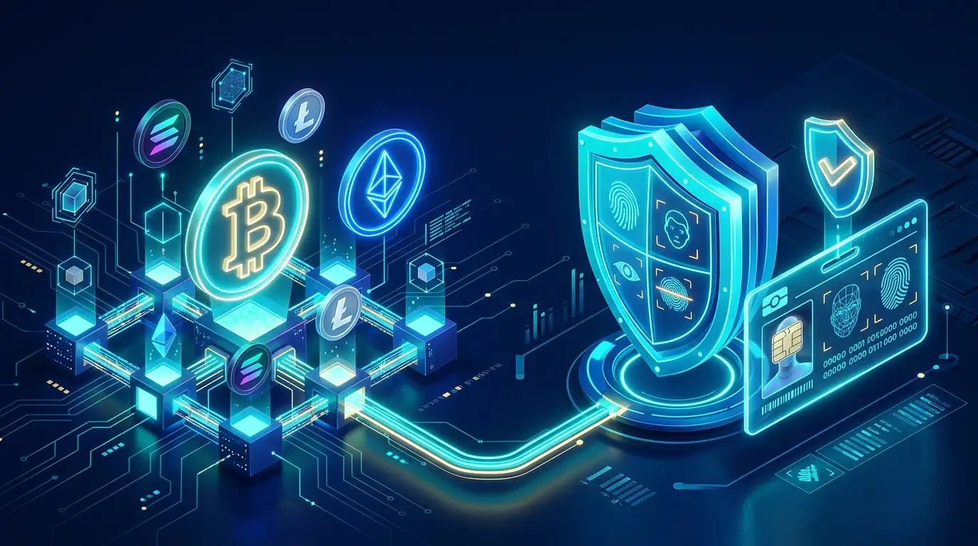 KYC in Crypto Exchanges: The 2026 Guide to Verification, Privacy & PVARA 23 A highquality editorial 3d isometric illustration 1ce622ce44 1